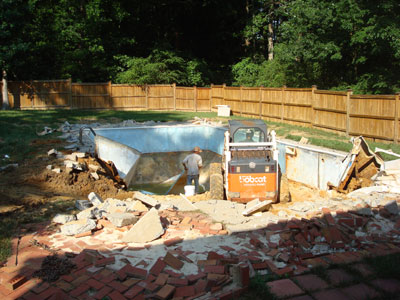 Swimming Pool Demolition in Atlanta, GA
